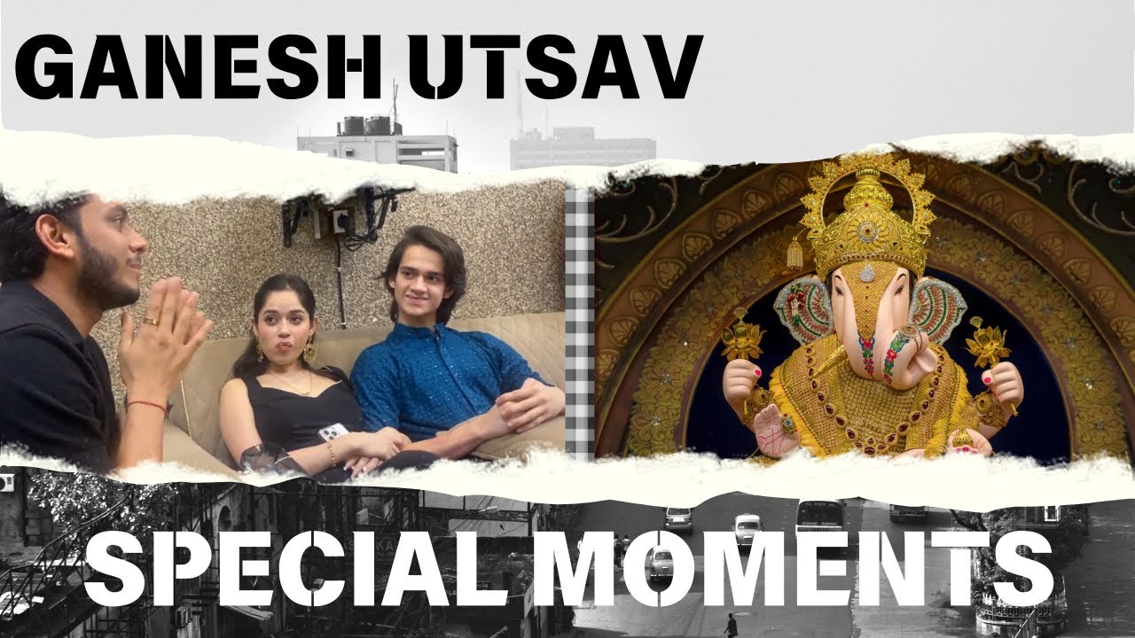 Ganesh Utsav Vibes with Jannat & Ayaan #ganeshchaturthi  #jannatzubair #trendingnow