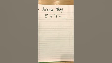 Math Strategy: Arrow Way, Single-Digit Addition