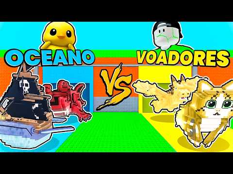 DESAFIO $0 até 100 TRILHÕES mas é VOADORES vs OCEANO