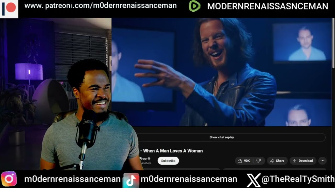 Home Free - When A Man Loves A woman - Reaction!