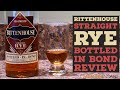 Rittenhouse straight rye bottled in bond whiskey review