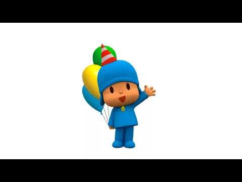 Desenhar E colorir Pocoyo E Seus Amigos 👶👧🏼🐶🐘🦆🐙 Desenhos