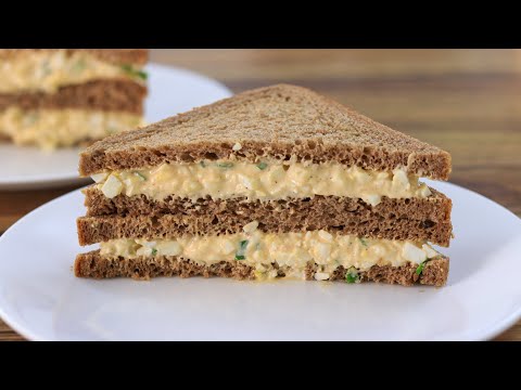 כריך סלט ביצים