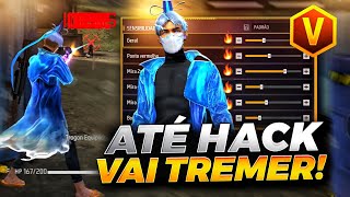 ATUALIZADA 2026!🔥 A MELHOR SENSIBILIDADE para SUBIR CAPA na NOVA ATUALIZAÇÃO do FREE FIRE!