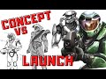 Halo Concept Art Evolution - The Master Chief