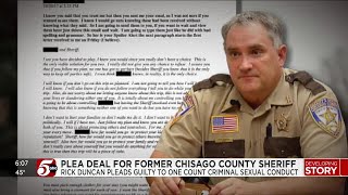 Former Chisago Co. sheriff pleads guilty to criminal sexual conduct