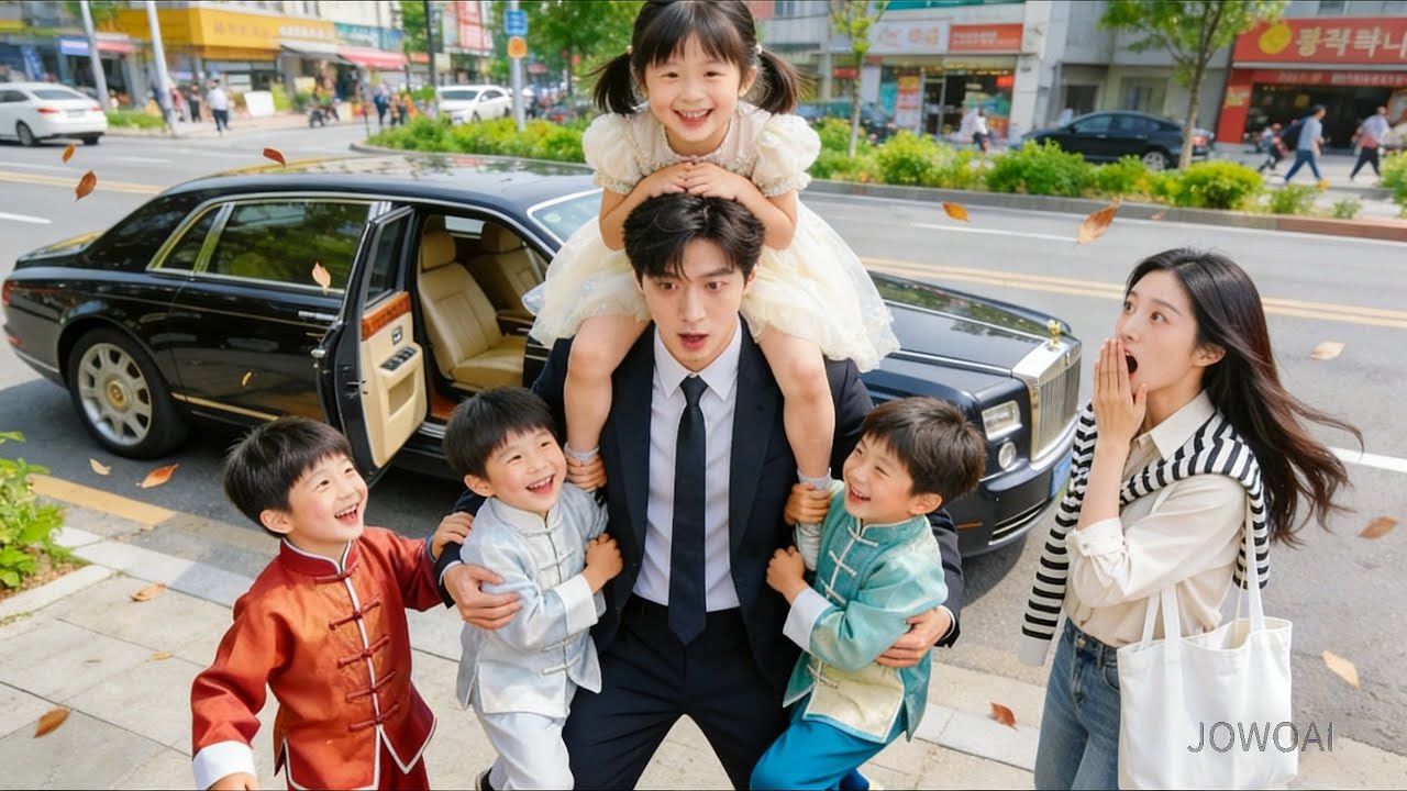 天才ベビー4人がお婆さんを救出！そのイケメンCEOが実のパパだった⁉︎