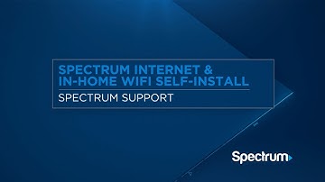 Self-Installation: Internet & WiFi