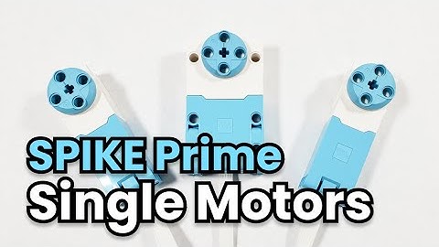SPIKE Prime Tutorial 1.4: Single Motors