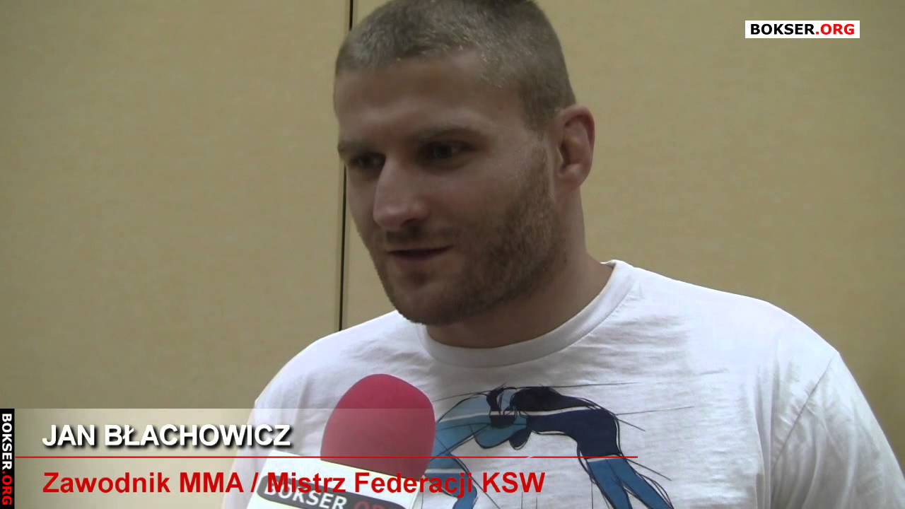 Jan Błachowicz Zawodnik KSW na XXX International Boxing Tournament them. Feliks Stamm in Warsaw