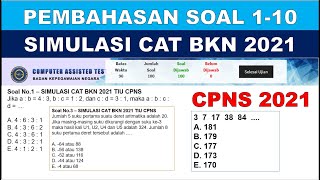 Pembahasan Soal Asli SIMULASI CAT BKN 2021 - TIU CPNS [NO.1-10] screenshot 2