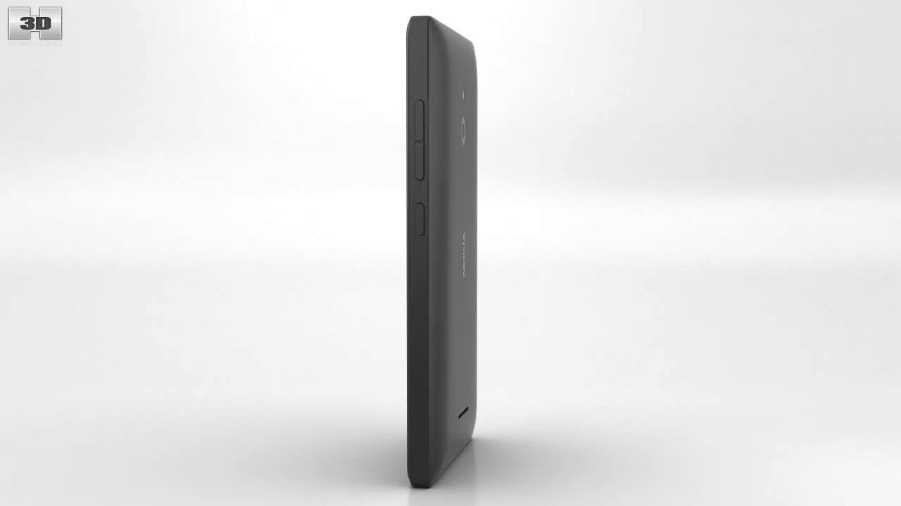 Nokia XL Black 3D model by 3DModels.org