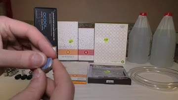 My First Custom Watercooling Parts ( EK Water Blocks, Alphacool, Bitfenix Prodigy)