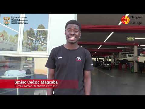 #FutureFriday​​ Interview with Elangeni TVET College’s Smiso Magcaba - Motor Mechanics graduate