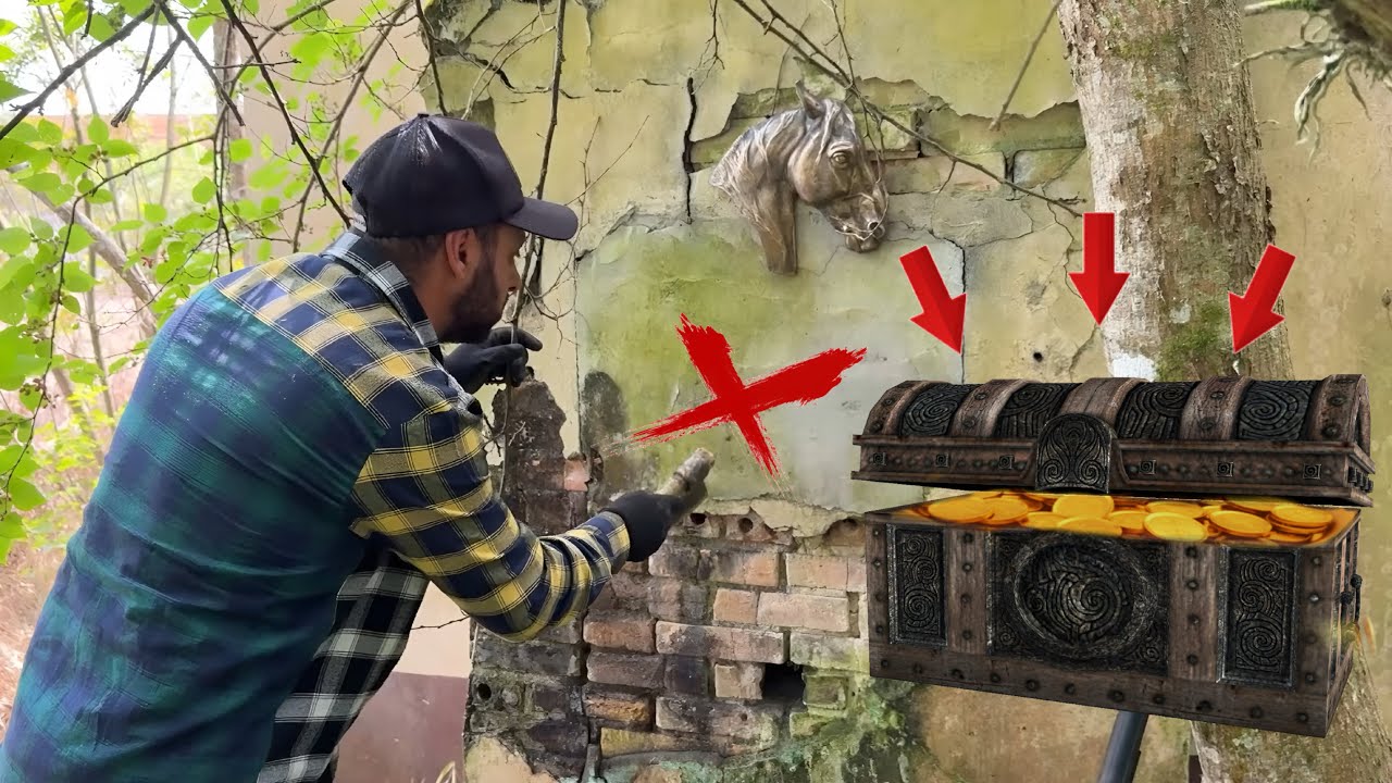 Baú do tesouro foi localizado em esconderijo secreto