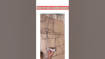 Basic corset tutorial #tutorial #viral  #shortsvideo  #shorts  #short #sewing