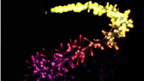 #p5js でマウスカーソルを起点に出現する輝くパーティクルの描画