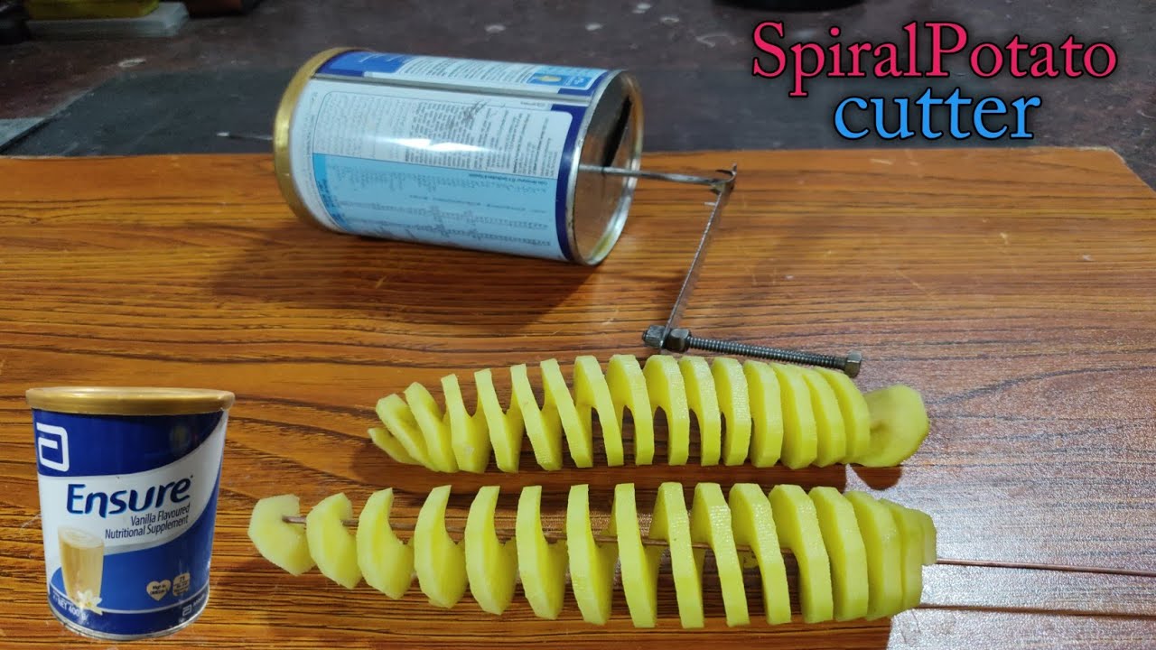 How to make spiral Potato cutter