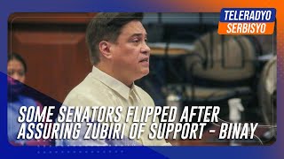 Some senators flipped after assuring Zubiri of support - Binay | TeleRadyo Serbisyo