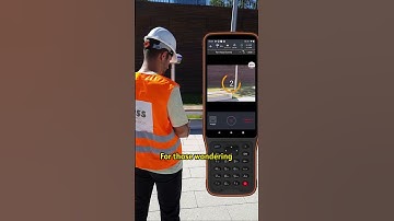 CHCNAV i93 Visual RTK for visual stakeout. #gnss #survey #chcnav #visual #geography