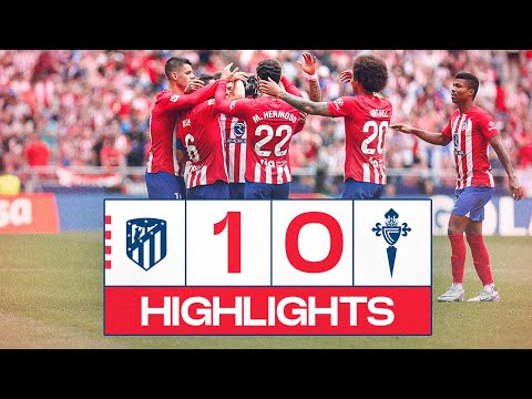HIGHLIGHTS | Atlético de Madrid 1-0 RC Celta
