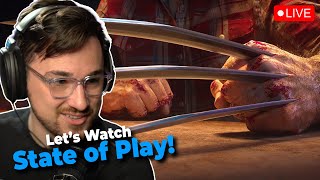 🔴 LIVE❗️PlayStation STATE OF PLAY! Reacting + Chatting