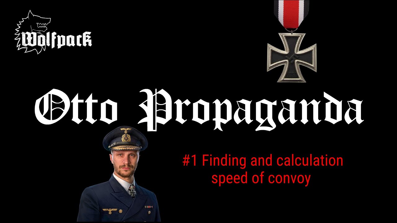 Wolfpack Surface attack #1 Finding convoy and speed - With OttoTTV