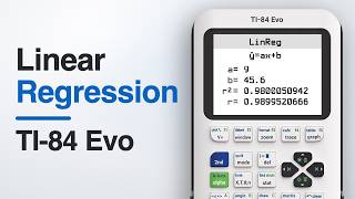 How to Do Linear Regression on the TI-84 Evo screenshot 5
