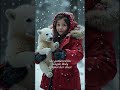 Polar Bear Cub Rescued #shorts #trending #viral #AI #animal #rescue