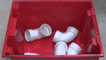 Akro-Mils Nest and Stack Totes