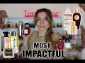 TOP 23 MOST IMPACTFUL PERFUMES in MY COLLECTION that INFLUENCED my FRAGRANCE TASTE