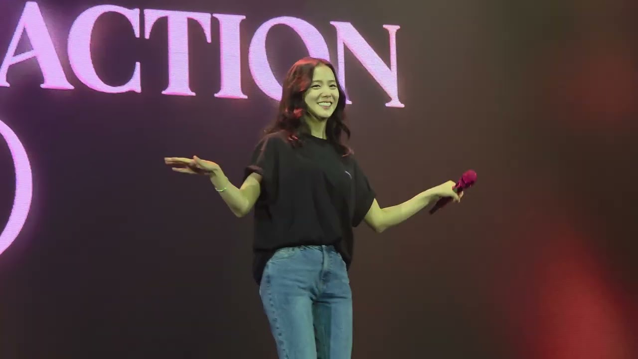 BLACKPINK Jisoo Earthquake + Ment Live Lights Love Action Fanmeet Manila Philippines 250314 김지수 팬미팅