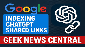 Google Indexing ChatGPT Shared Links - Marketing Opportunity