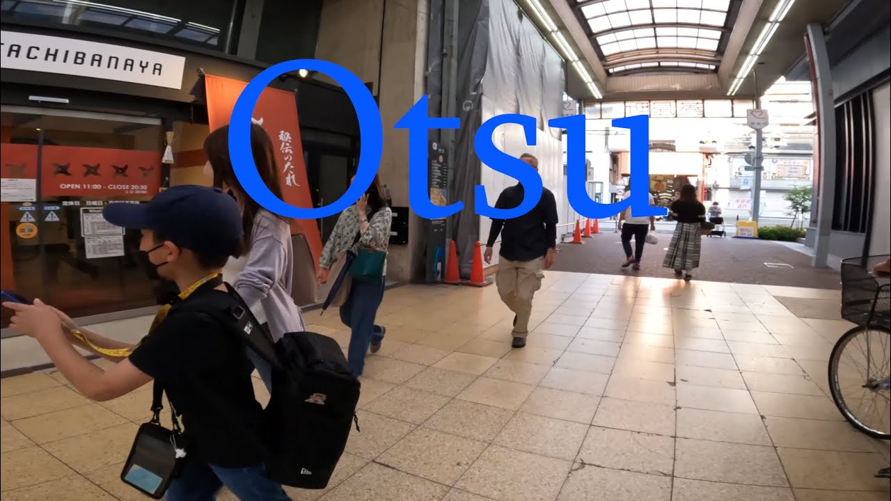 初夏の大津市中心部を散策１　Walking Tour in The center of Otsu City Vol.1, Shiga, Japan