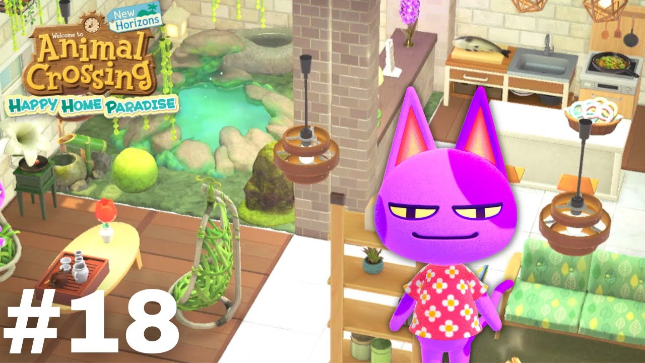 Bob'S Indoor Garden! - Animal Crossing: New Horizons Happy Home Paradise  Dlc Gameplay Part 18 - Youtube