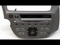 2011 honda fit radio removal