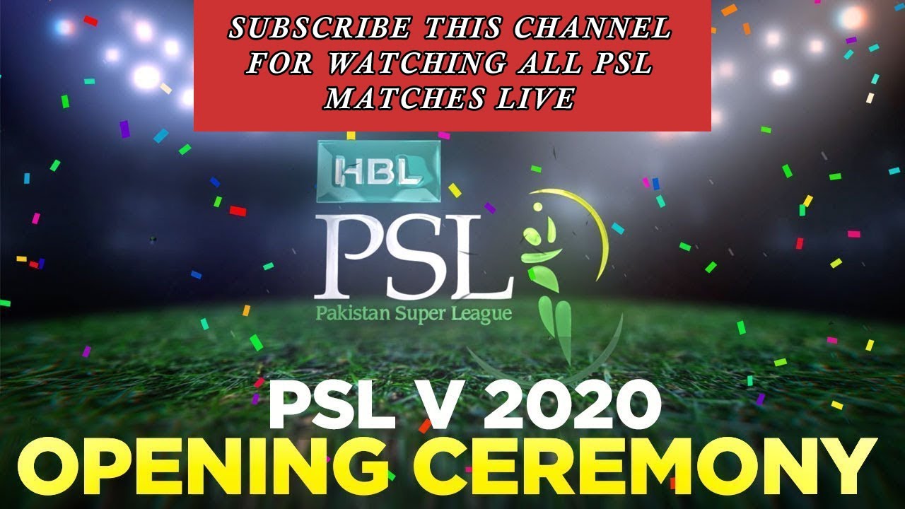 PSL 2020 | Opening Ceremony | 20-02-2020 | Pakistan Super League First Match 