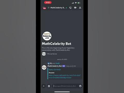 math problem solving discord