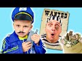 Fursiki Pretend Play Funny Police Chase Story and Costume Dress Up Video for Children