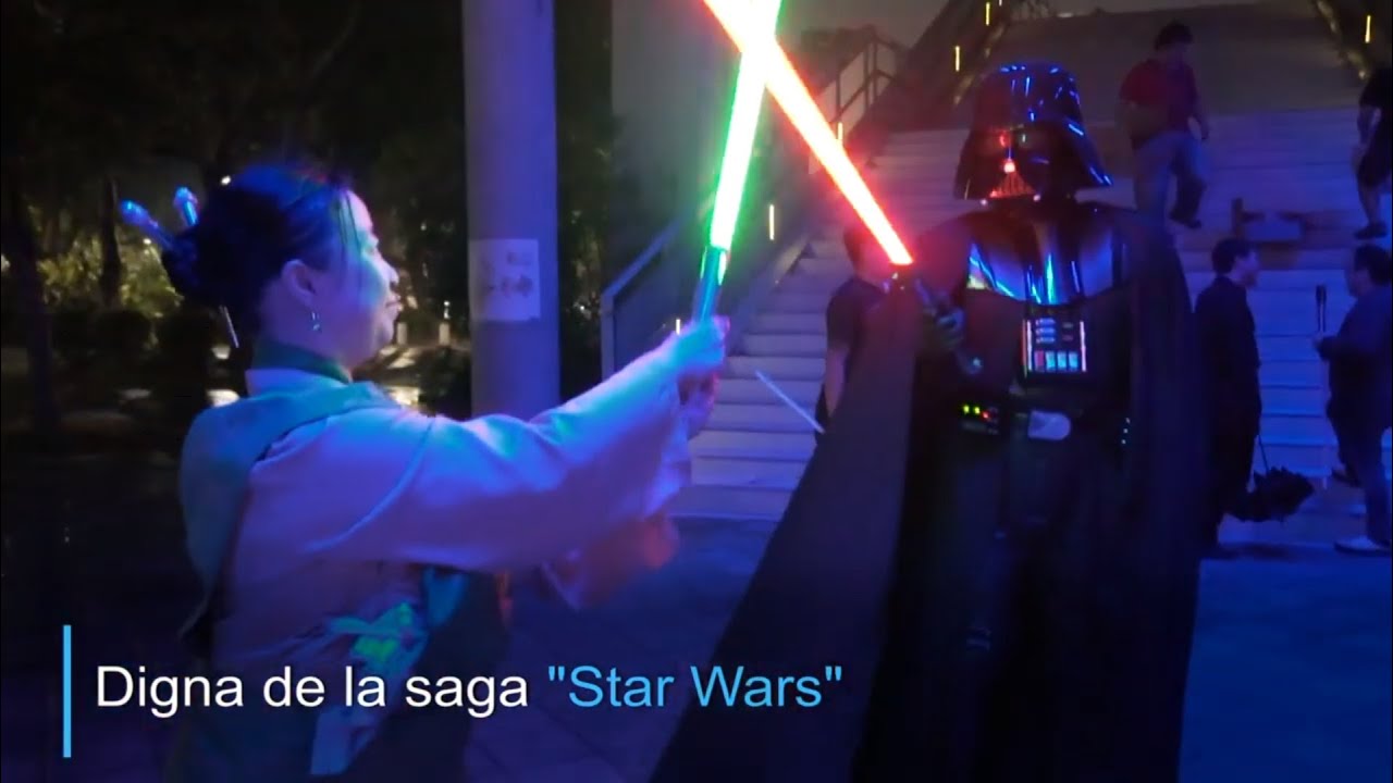 Fanáticos de Star Wars fabrican sus propias espadas láser 