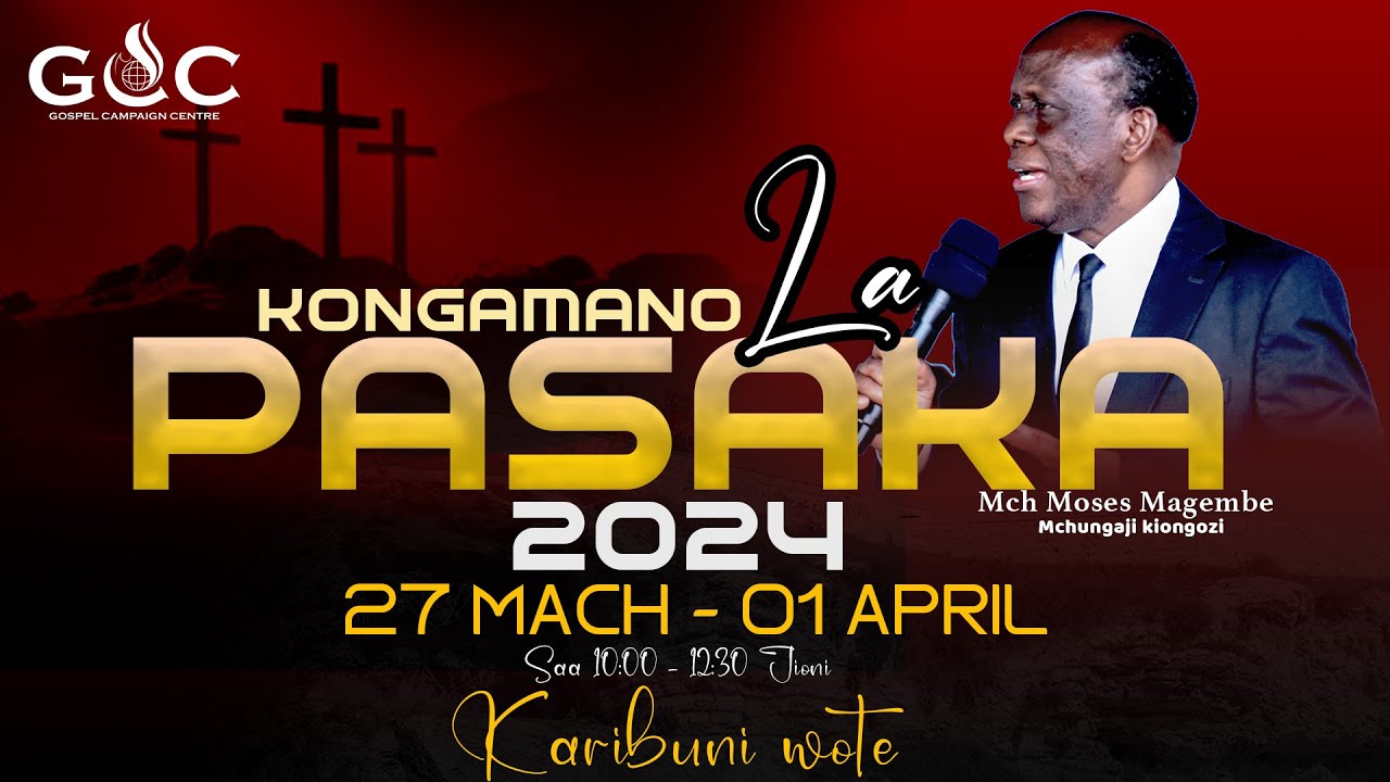 Mch Moses Magembe - FUNDISHO LA NDANI JUU YA MSALABA | KONGAMANO LA PASAKA