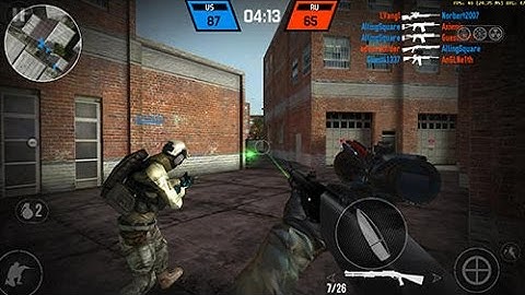 Bullet force Android gameplay (by lucas wilde)