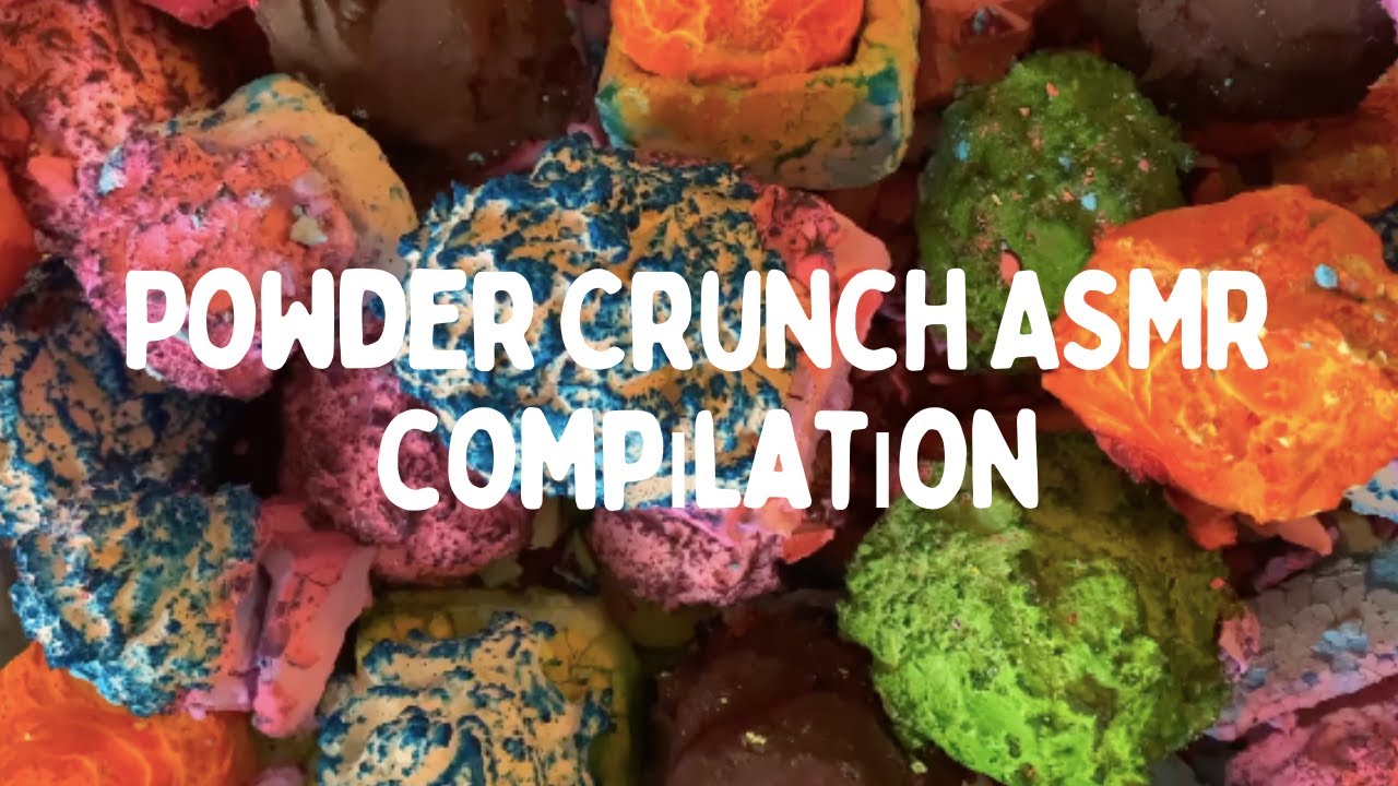 🌈🤍 CREATOR SERIES PART 46 🍭 🌈🤍 PLAIN & DYED GYM CHALK CRUSHING ...