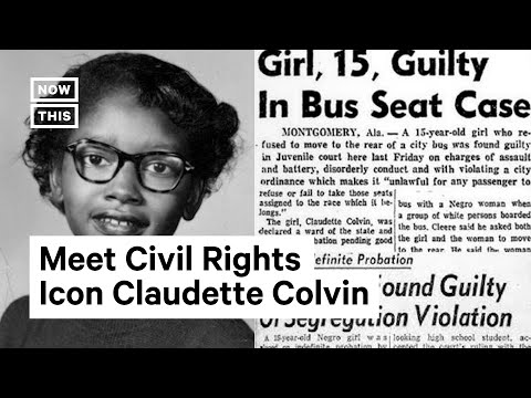 The Story of Civil Rights Activist Claudette Colvin