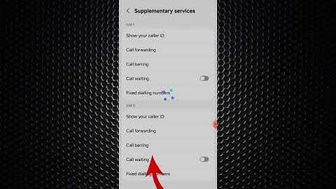 How to activate call waiting samsong galaxy f15