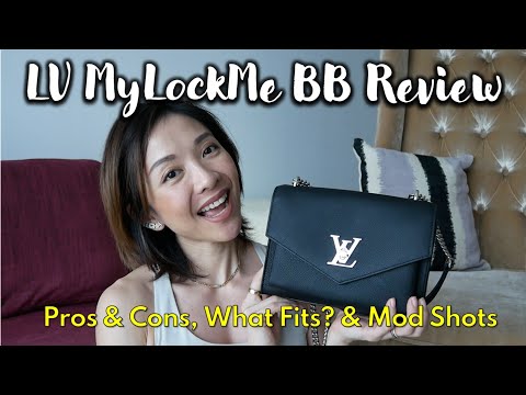 WHATS IN MY BAG/ LOUIS VUITTON MYLOCK ME BB/ lvovermj 