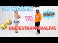 20 women vs Druskis Artist UgliestRapperAlive