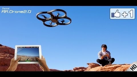 Parrot AR.Drone 2.0 - Fly and Record in HD