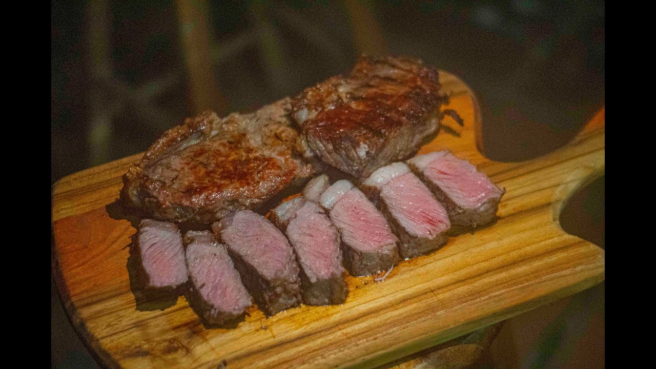 COMO PREPARAR NEW YORK STEAK - YouTube