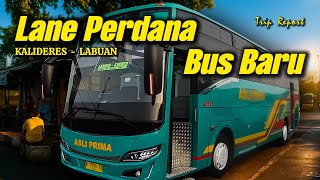 Download lagu ASLI GANTENG ABIS‼️ Naik bus baru SINGLE GLASS PO ASLI PRIMA Lane Perdana Kalideres - Labuan😱🔥